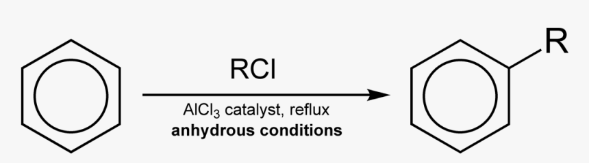 Friedel Crafts Alkylation Overview - Friedel Crafts Reaction Ncert, HD Png Download
