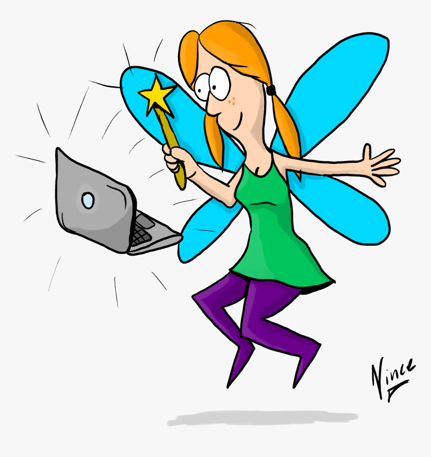 Magic Internet Fairy - Internet Fairy, HD Png Download