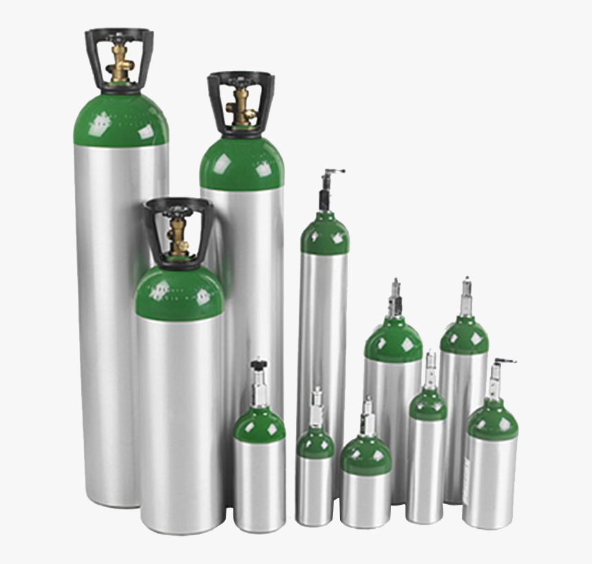 Compressed Gas Cylinder Png - Aluminium Cylinders, Transparent Png