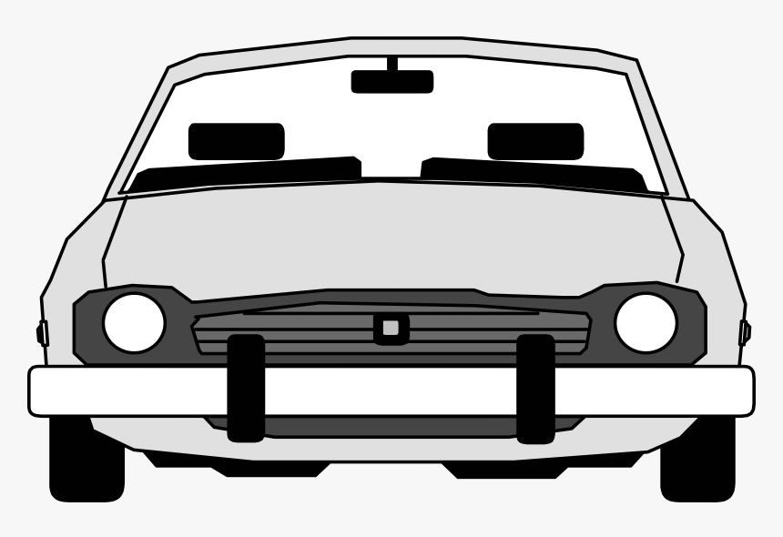 Front View Of A Car, HD Png Download
