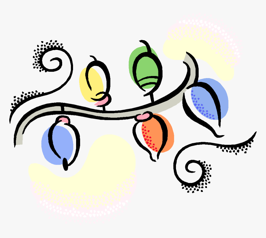 Pin Town Council Clip Art - Clipart Christmas Lights, HD Png Download
