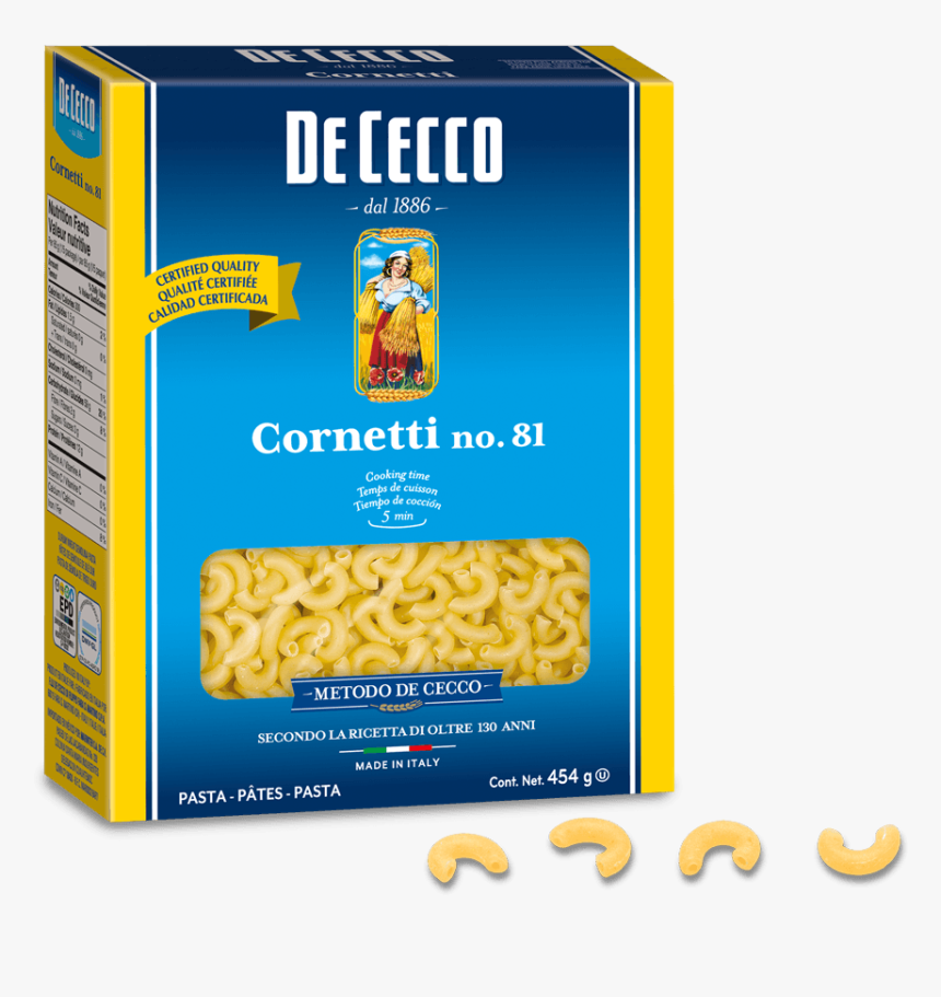 Mezzi Rigatoni De Cecco, HD Png Download