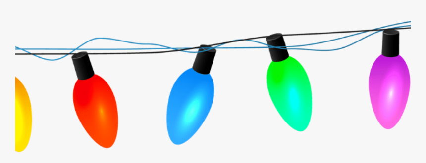 Christmas Lights Clipart - Christmas Lights Clipart Transparent, HD Png Download