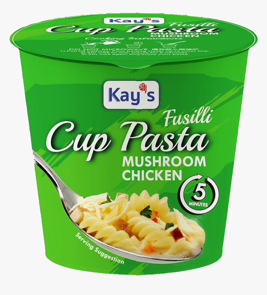Kay S Cup Pasta Mushroom Chicken 55g 
 Title Kay S - Pasta Cup, HD Png Download