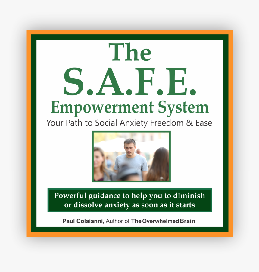 Safe System For Social Anxiety Freedom And Ease Cover - Poster, HD Png Download