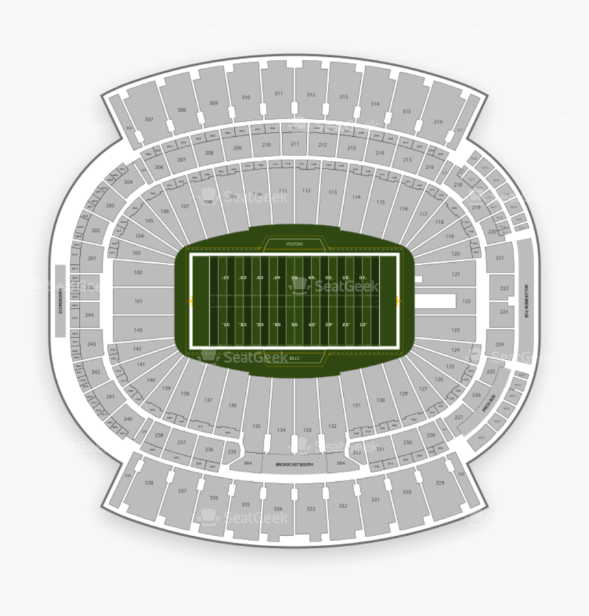 New Era Field Seating, HD Png Download