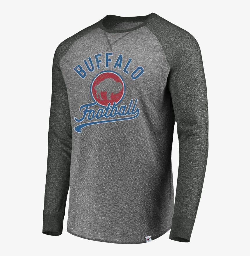 Picture Of Men S Nfl Buffalo Bills Historic Static - Long-sleeved T-shirt, HD Png Download