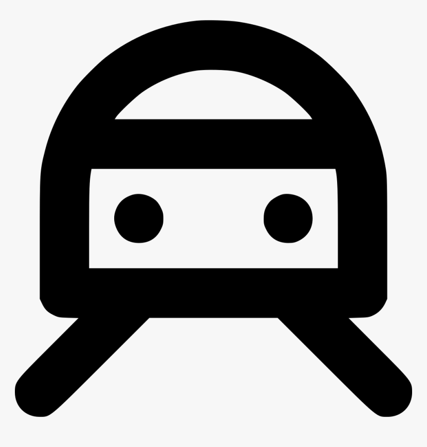 Train On Tracks - Circle, HD Png Download