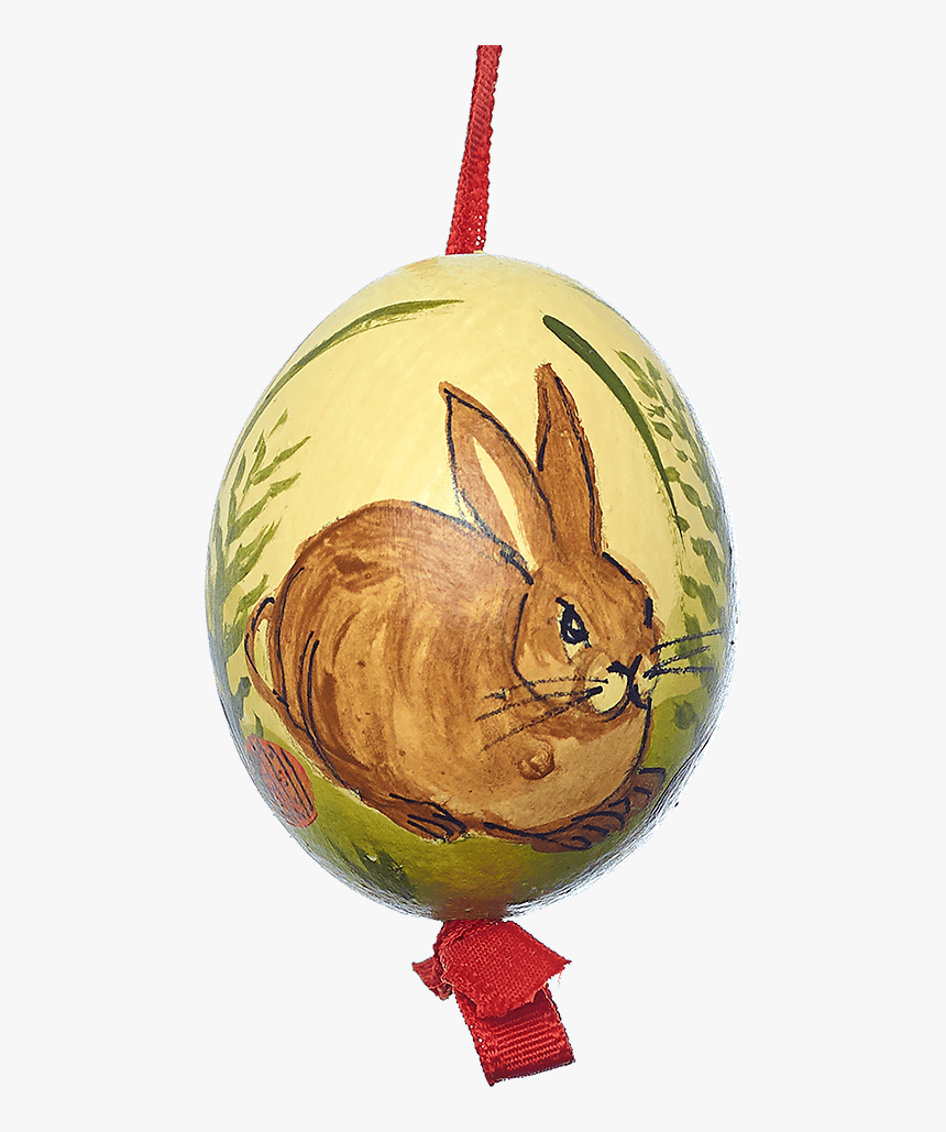 Easter Egg Hare Sitting In The Grass - Hare, HD Png Download