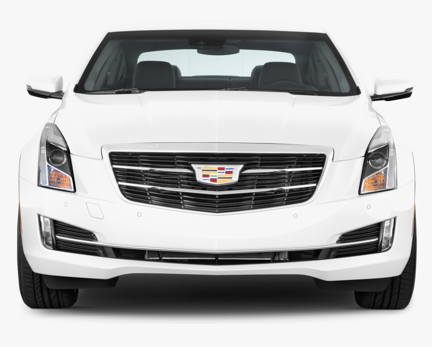 Cadillac White Png - Cadillac Ats 2015 Front View, Transparent Png