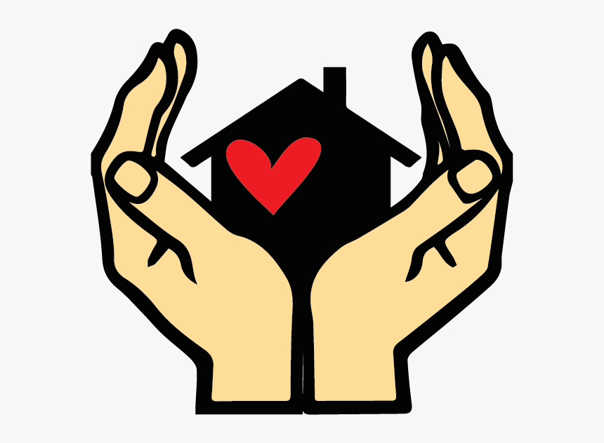 Rowena S Home Care - Hand Palm Clipart Black And White, HD Png Download