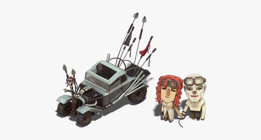 Mad Max Nux Car 3d Illustration Capable Nux Iso Fanart - Snow Blower, HD Png Download