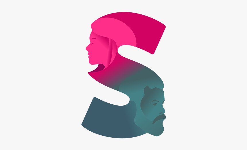 Hair Stylist Logo Mobile Art Stylist Hair - Illustration, HD Png Download