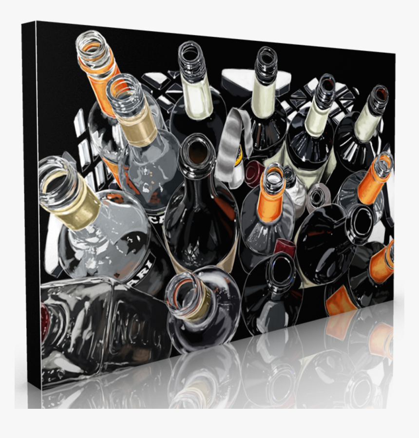 Empty Bottles - Ice Beer, HD Png Download