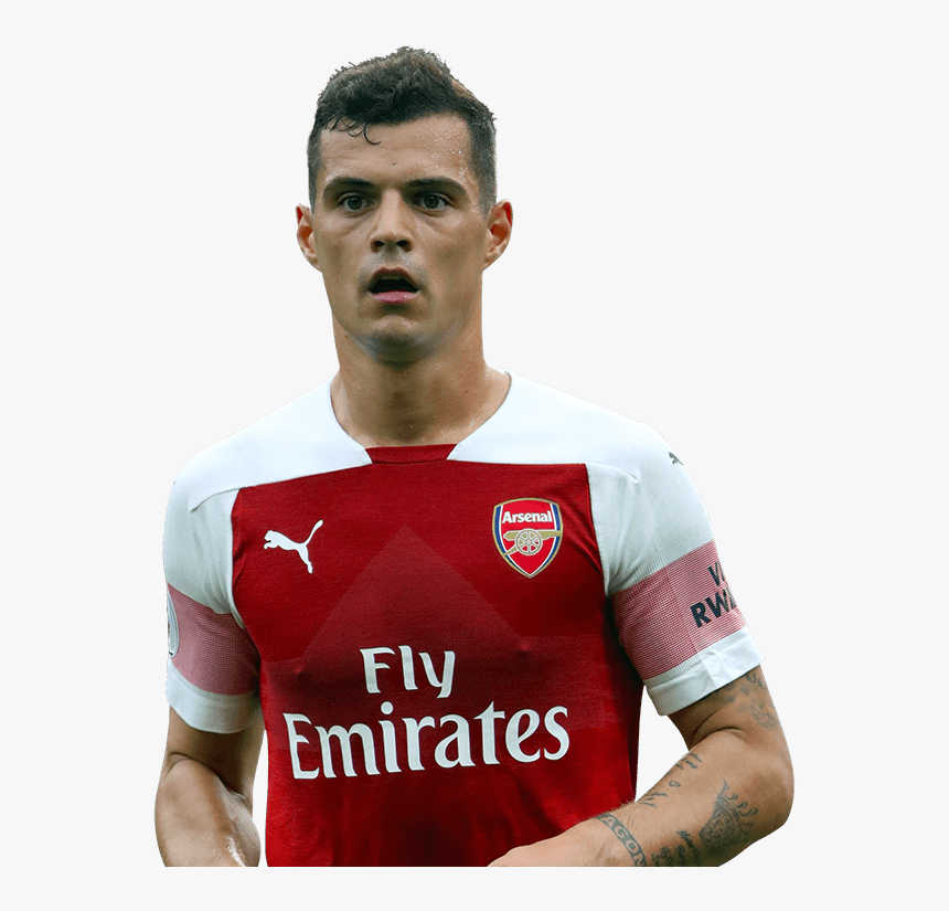 Granit Xhaka - Danielle Van Donk, HD Png Download