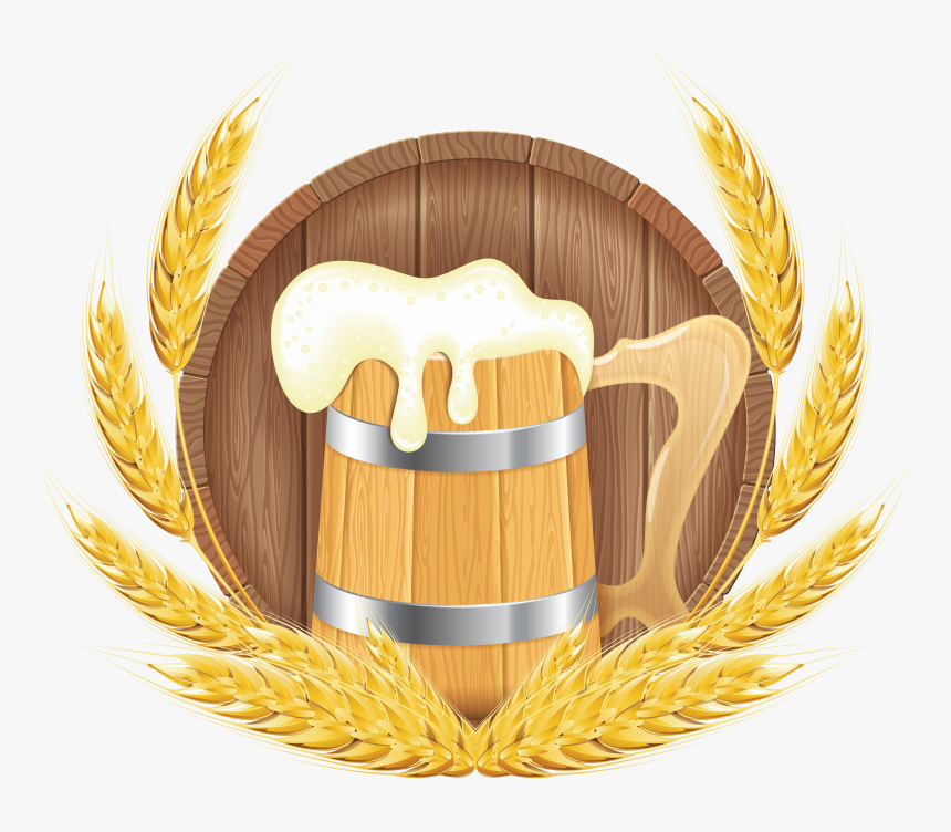 Transparent Beer Mug Clip Art Png - Oktoberfest Barrel Png, Png Download