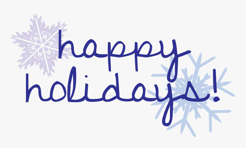 Transparent Happy Holidays Clipart - Calligraphy, HD Png Download