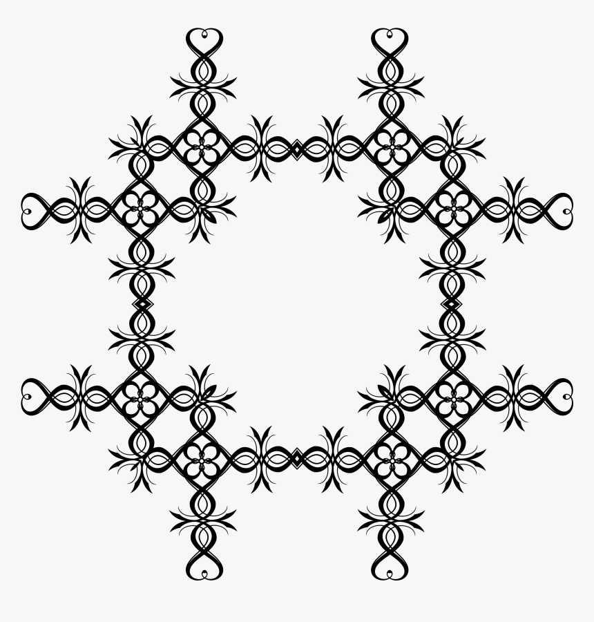 This Free Icons Png Design Of Tribal Design Frame - Portable Network Graphics, Transparent Png