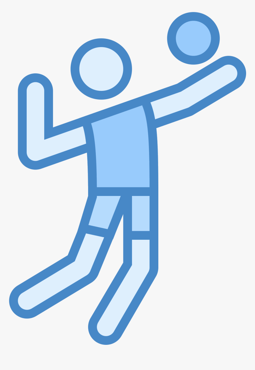 Volleyball Player Icon - Volleyball, HD Png Download