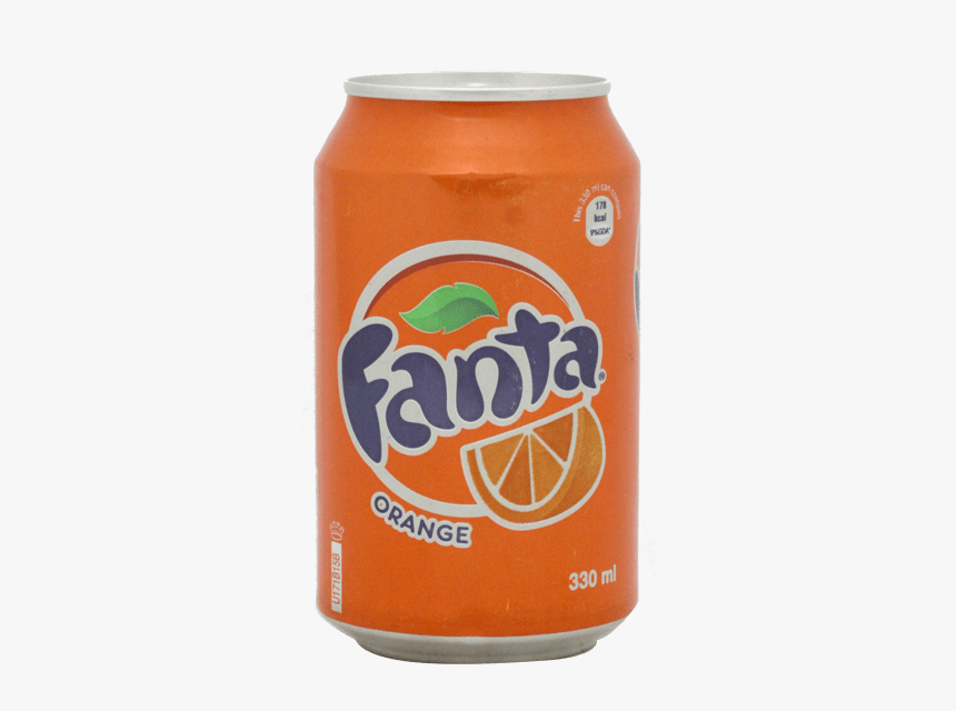 Fanta Orange Can 330ml - Orange Soft Drink, HD Png Download