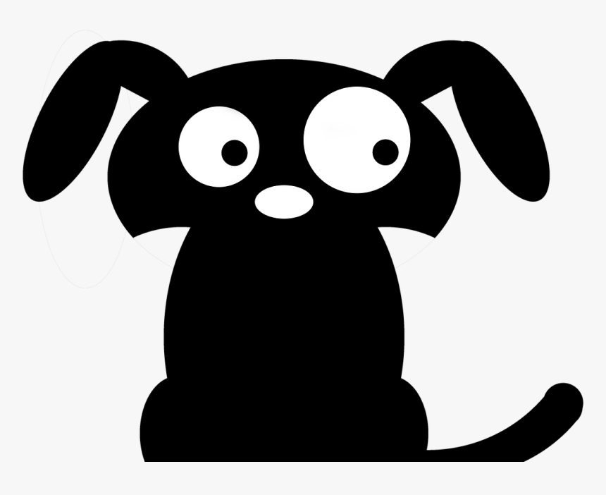 Funny Cute Sketch Free Photo - Silhouette, HD Png Download