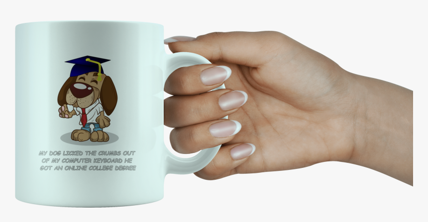 Skeleton Hand Holding Mug, HD Png Download