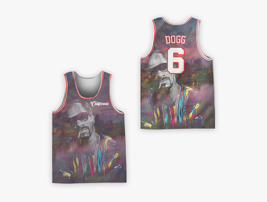Snoop Dogg 12 Braids Purple Basketball Jersey Knjj4cmt - Vest, HD Png Download