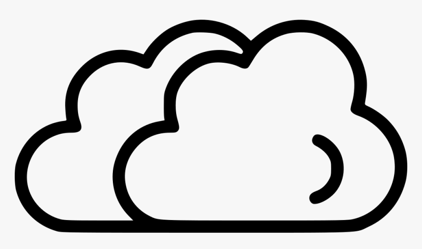 Small Clouds - Weather Icon Small, HD Png Download