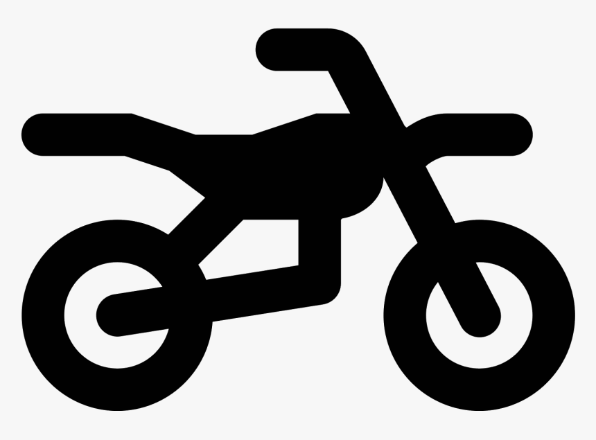 Dirt Bike Icon, HD Png Download