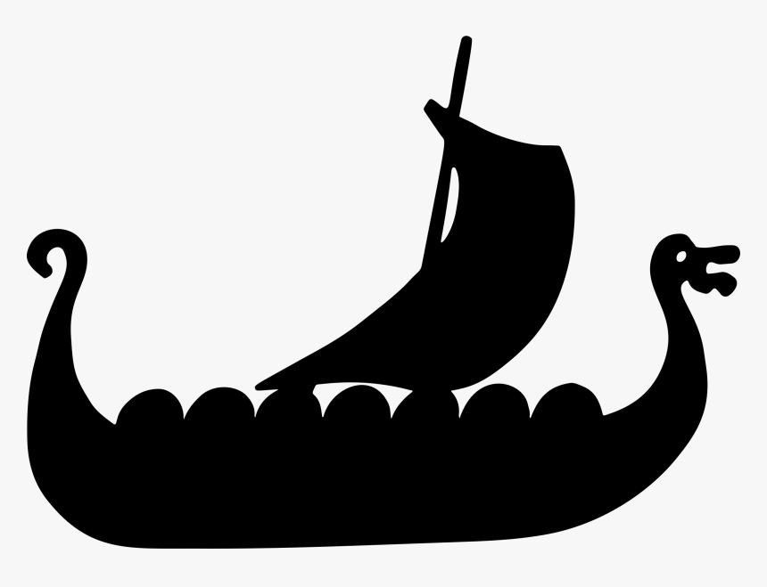 Sailing Ship , Png Download - Ancient Ship Silhouette, Transparent Png