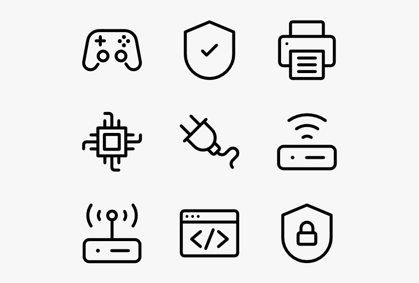 Tech Icon Vector, HD Png Download