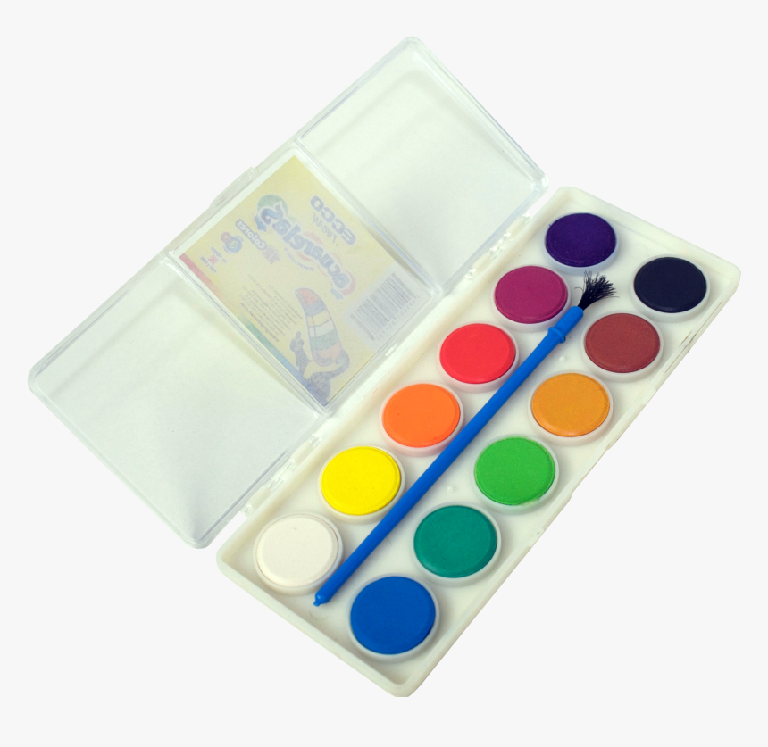 Transparent Acuarela Png - Watercolor Palette Png, Png Download