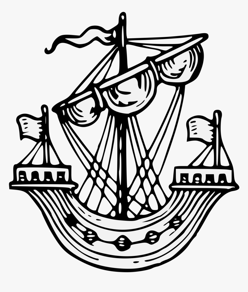 Lymphad Heraldry, HD Png Download