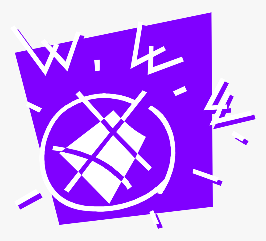 Vector Illustration Of Internet Www World Wide Web, HD Png Download