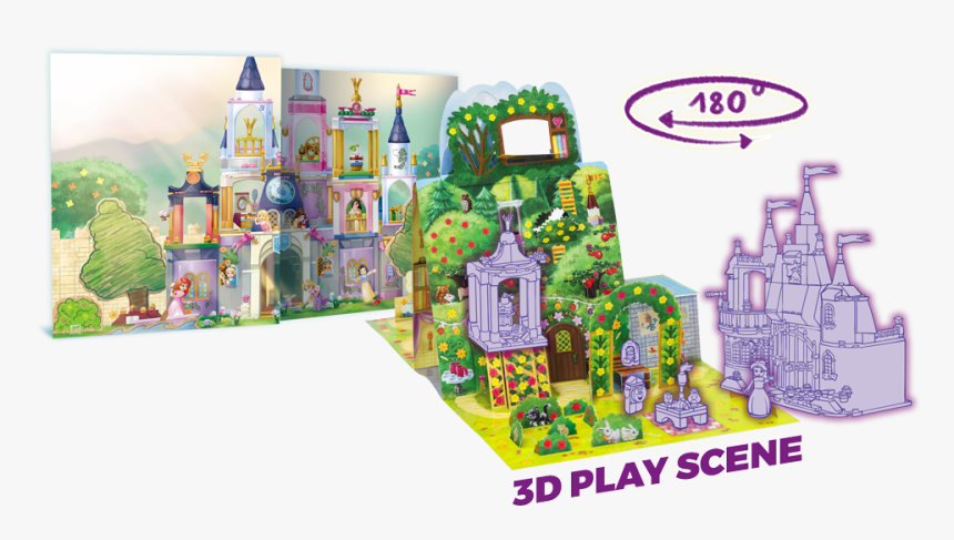 Lego Disney Princess Mein Pop Up Buch, HD Png Download