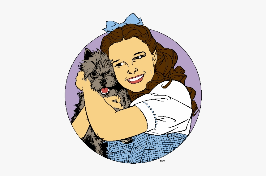 Wizard Of Oz Border The Clipart Cartoon Dorothy Free - Clipart Dorothy Wizard Of Oz, HD Png Download