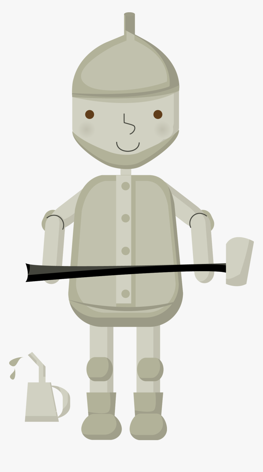 Transparent Nanny Clipart - Tin Man Clip Art Oz, HD Png Download ...