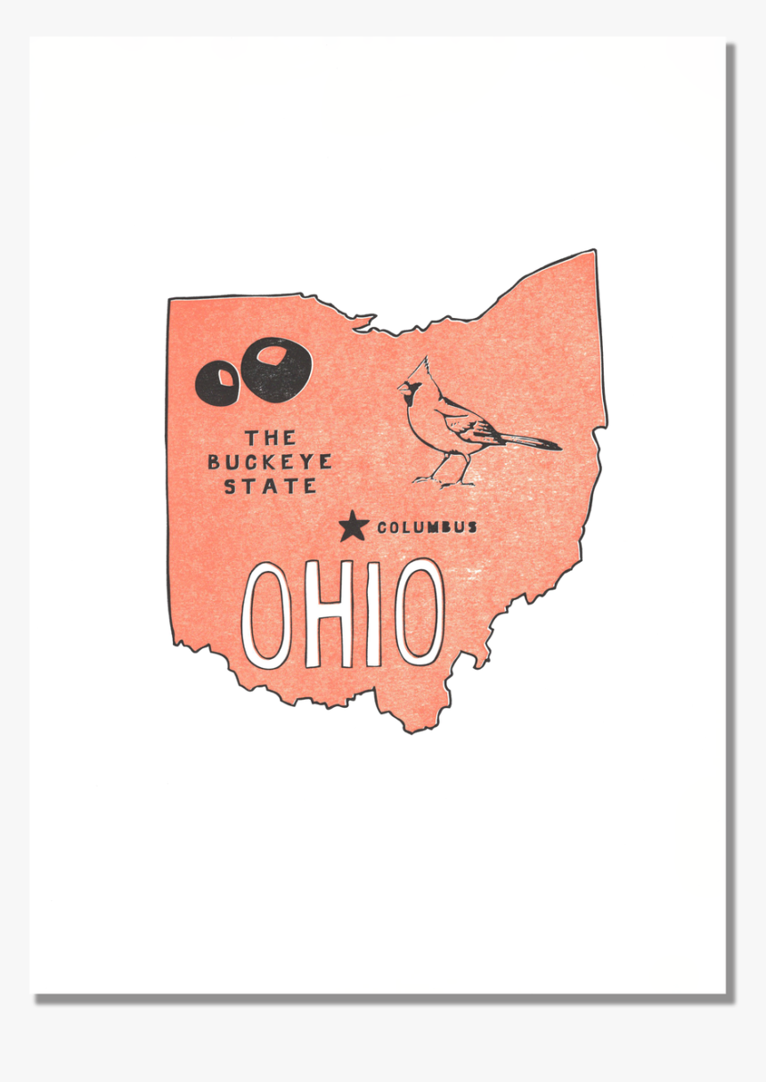 Ohio State Print - Paper, HD Png Download