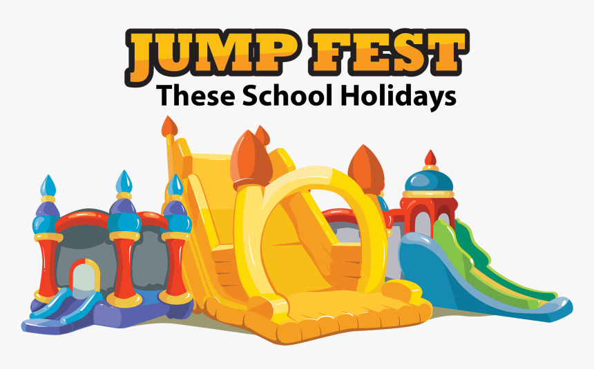 School Holiday Lessons, Register - Jumping Castles Illustration, HD Png Download