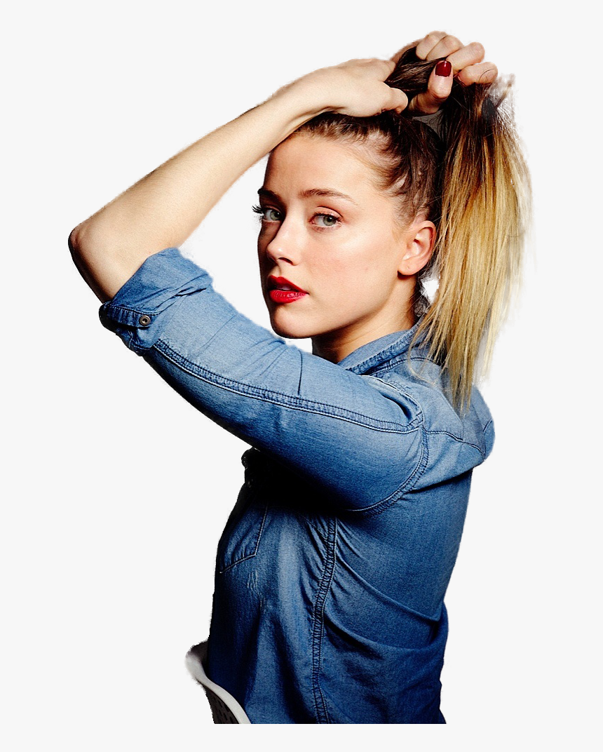 #amberheard - Girl, HD Png Download