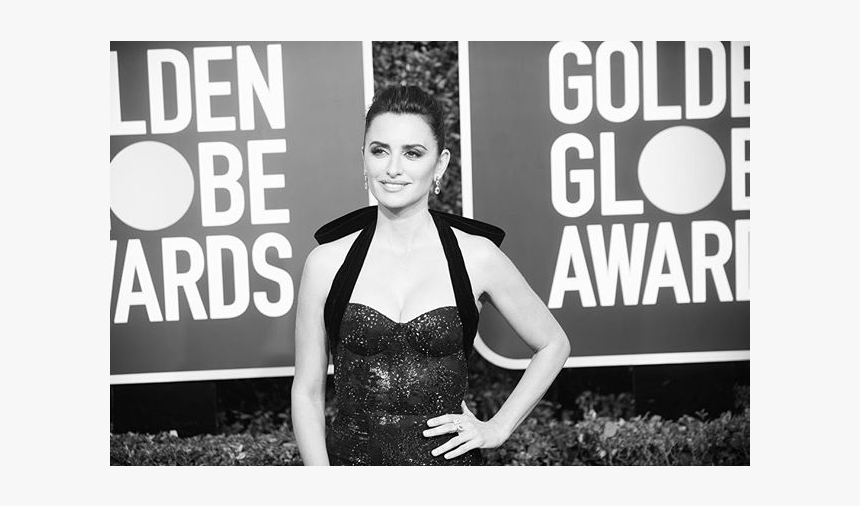 Penélope Cruz - Monochrome, HD Png Download