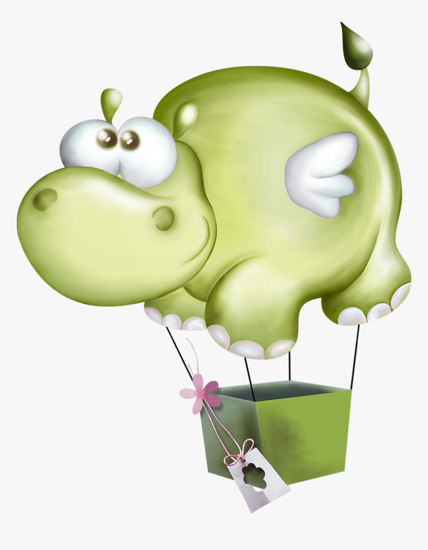Hippo Hippopotamus Images, Jungle Animals, Hot Air - Cuento De Hipopotamo Rosa, HD Png Download