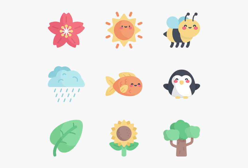 Nature And Animals - Cartoon, HD Png Download