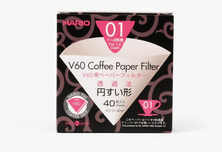 Hario V60 01 Paper Filter, HD Png Download