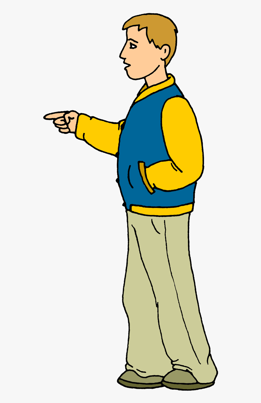 Person Point Clipart, HD Png Download