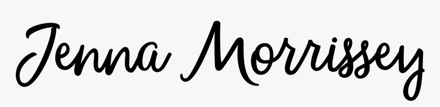 Jenna Morrissey - Calligraphy, HD Png Download