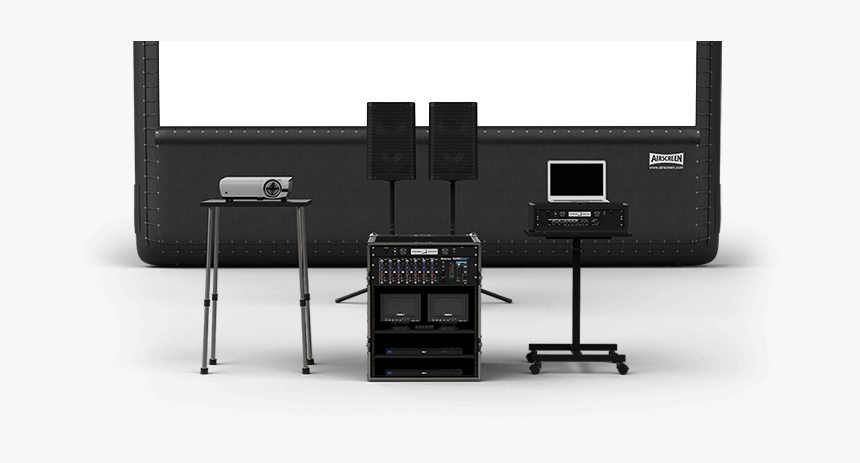 Packages Include Airscreen, Control Console, Hd Projector - Led-backlit Lcd Display, HD Png Download