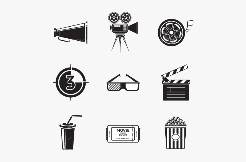 Film Projector Icon, HD Png Download
