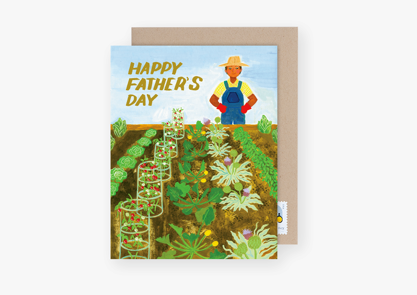 Gardening Father S Day Card - Happy Fathers Day Garden, HD Png Download