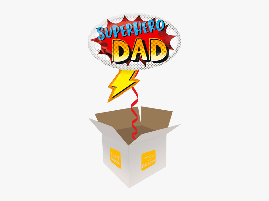 27″ Superhero Dad Thunderbolt, HD Png Download